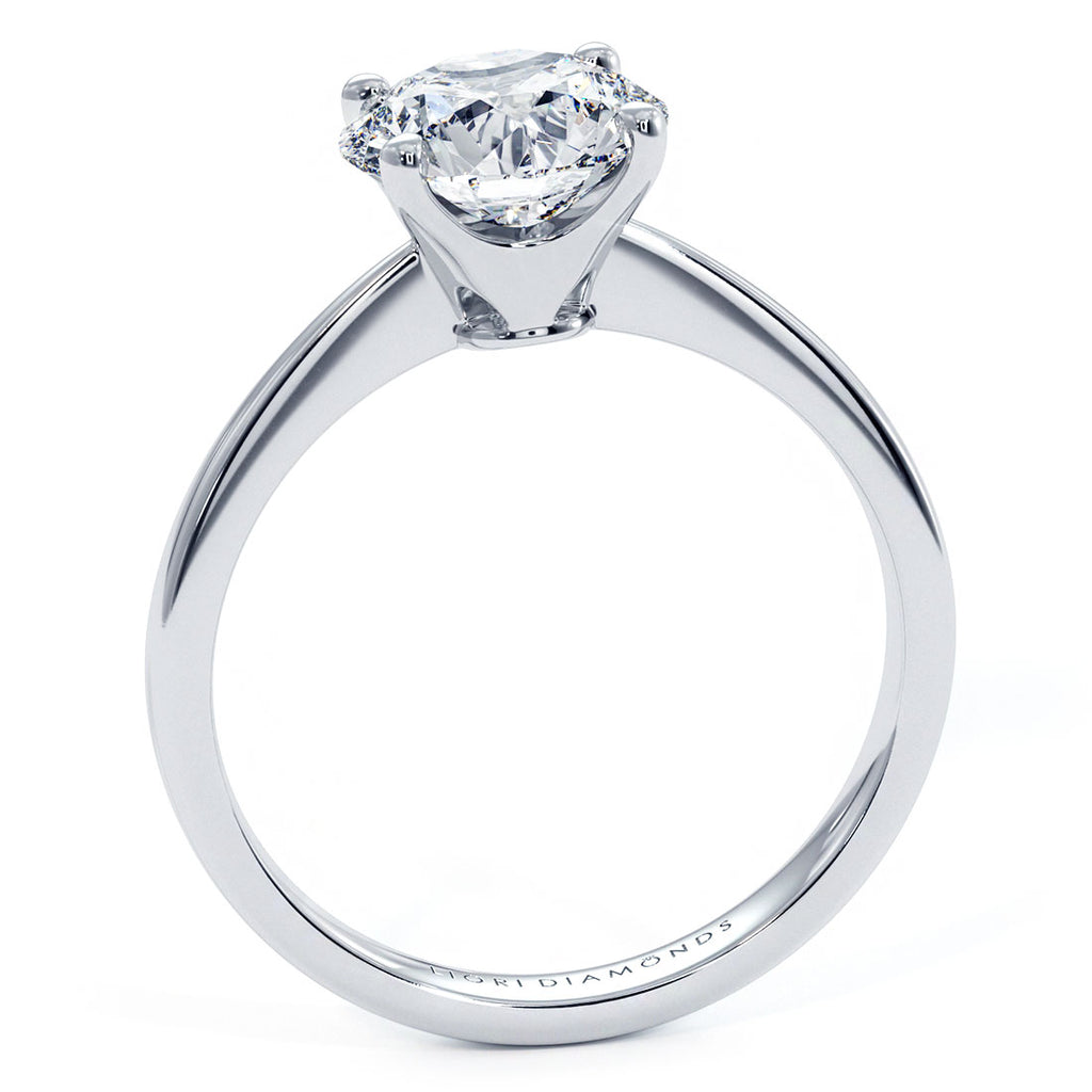 50 ct. t.w. Diamond Solitaire Bridal Ring Set in 14k White Gold | BJ's  Wholesale Club